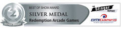 BMI Gaming Best Of Show - Silver Medal - Redemption Arcade Games - IAAPA 2011