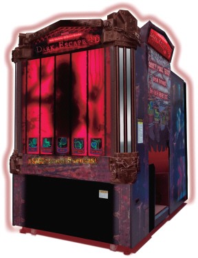 Dark Escape 4D - Video Arcade Light Gun Shooter Game - Theater Cabinet Model From Namco Bandai Games