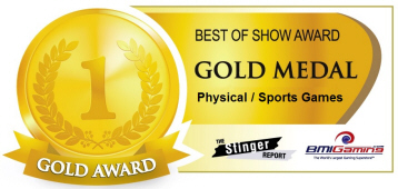 Gold Medal Award - Physical / Sports Arcade Games  :  Best Of Show Arcade Machine Awards / BOSA 2014