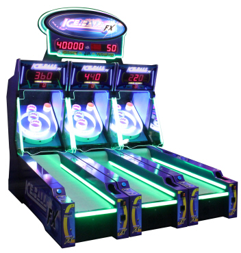ICE Ball FX Alley Roller Redemption Arcade Game From ICE / Innovation Concepts In Entertainment