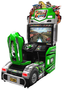 Power Truck Video Arcade Truck Racing Game Video Arcade Game - IAAPA 2011 Best Of Show Award Silver Medal Winner