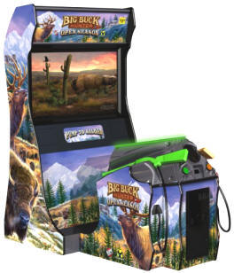 Big Buck Hunter Pro Open Season Deluxe Video Arcade Game From Raw Thrills / Betson / PLay Mechanix