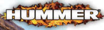 Hummer Motion Simulator Video Arcade Game Logo
