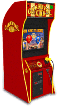 Carnival King Big Top Shooter Video Arcade Game From BMI Gaming!