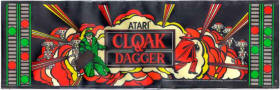 Cloak & Dagger Video Game - Atari 1983