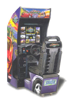 Cruis'n World / Cruisin World Standard Video Arcade Game