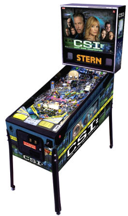 CSI : Crime Scene Investigation Pinball Machine By Stern Pinball