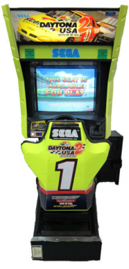 Dyatona USA 2 Standard Single Video Arcade Racing Game From SEGA