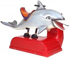 Dolphin Kiddie Ride - 35 | From Falgas Amusement Rides