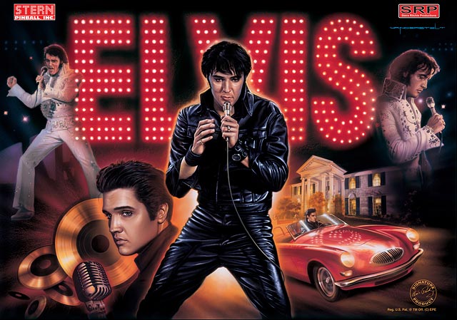 Elvis Pinball Machine | Worldwide Elvis Presley Pinball Machine Delivery From BMI Gaming