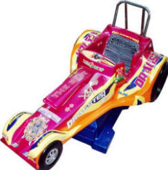 Dragster Race Car Kiddie Ride - 31336 | From Falgas Amusement Rides