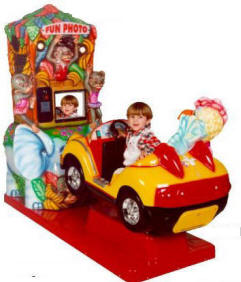 Falgas Fun Photo Car Kiddie Ride - 12087 - | From BMI Gaming : Global Supplier Of Kiddie Rides, Arcade Games and Amusements: 1-866-527-1362