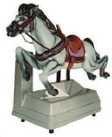 Falgas Furia Horse Kiddie Ride - 4511 - | From BMI Gaming : Global Supplier Of Kiddie Rides, Arcade Games and Amusements: 1-866-527-1362