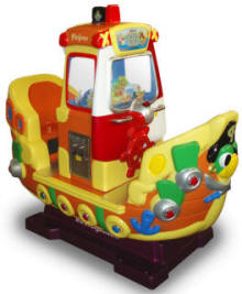 Pirates Boat Kiddie Ride / Pirate's Boat Redemption Ride - 33084 | From Falgas Amusement Rides
