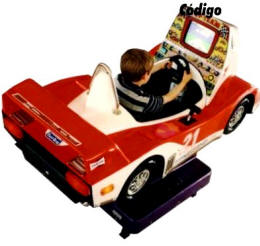 Falgas Race Car Kiddie Ride - - | From BMI Gaming : Global Supplier Of Kiddie Rides, Arcade Games and Amusements: 1-866-527-1362