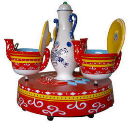 Fantasy Coffee Cups - Merry Go Round Kiddie Ride