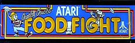 Food Fight Video Game - Atari 1983