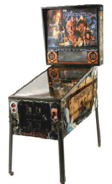 Frankenstein / Mary Shelley's Pinball Machine