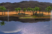 Palm Springs Desert Course Golf Course | Golden Tee Golf 2007