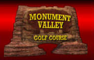 Golden Tee Golf 2010 Unplugged | monument Valley Golf Course Logo