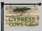 Golden Tee Unplugged 2008 Cypress Cove Country Club Logo