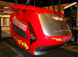 Giant Rider 4D Motion Simulator Attraction Ride From Simuline