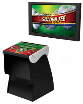 Golden Tee Golf Unplugged 2010 Non Coin Home / Free Play Edition Model