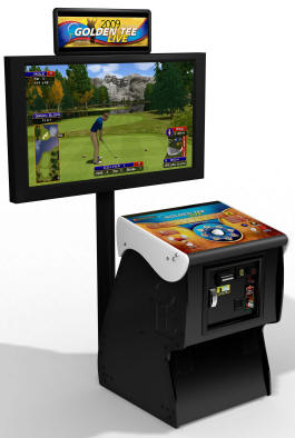 Golden Tee Golf Live 2009 / Golden Tee Live 2009 Factory Model From Incredible Technologies / IT / ITS