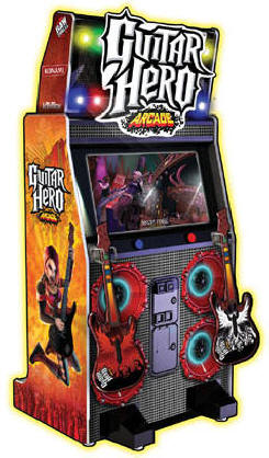 Guitar Hero Arcade - Video Arcade Game Video Arcade Game From Konami and Activision
