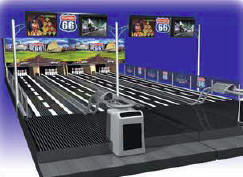 Highway 66 Bowling Alley Lanes From Qubica AMF