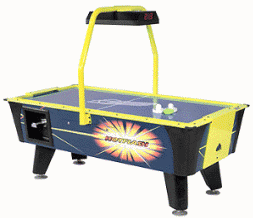 Mini Hotflash II (3x6) Air Hockey Table By Dynamo - From BMI Gaming - 1-866-527-1362 