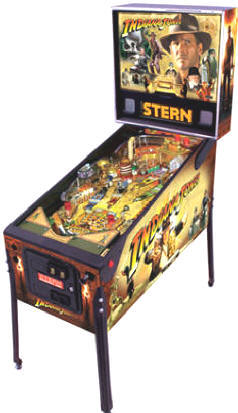 Indiana Jones Pinball Machine By Stern Pinball