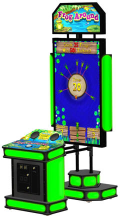 Frog Around Arcade Ticket Videmption Game From Coastal Amusements  