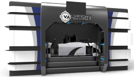 VALKYRIE 4D Motion Simulator Attraction Ride - Enclosure | Simuline