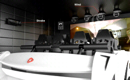 VALKYRIE 4D Motion Simulator Attraction Ride - Interior View | Simuline