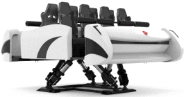 VALKYRIE 4D Motion Simulator Attraction Ride - Motion Platform | Simuline