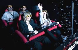X-Rider 4D Motion Theater Ride Attraction - Rider View | Simuline