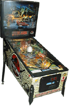 Jurassic Park The Lost World Pinball Machine
