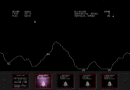 Lunar Lander Video Arcade Game Screenshot