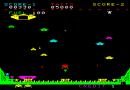 Lunar Rescue Video Arcade Game Screenshot