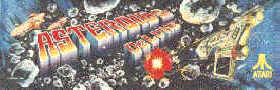 Asteroids Deluxe Video Game - Atari 1980
