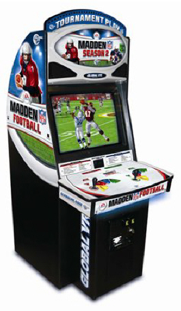 Madden Season 2 NFL Football Video Arcade Game | 4 Player Model From Global VR