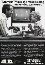 Magnavox Odyssey Video Game Console - Magazine Ad Advertisement - 1972