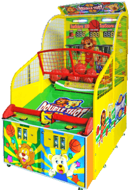 Double Shot Basketball Arcade Game From Barron Games
