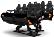 X Rider 4D Motion Theater Ride - Seating | Simuline