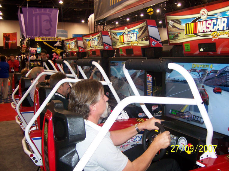 NASCAR Racing Game From EA Sports - 4 Linked Deluxe Units