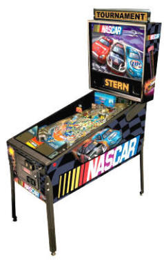 NASCAR Pinball Machine | Worldwide NASCAR Pinball Machine Delivery From BMI Gaming