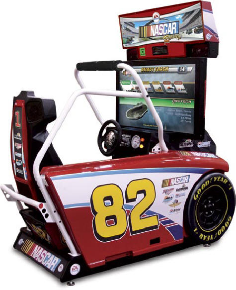 NASCAR Racing Game From EA Sports / Global VR - Deluxe Model From BMI Gaming