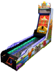 iBowl Dinos Virtual Mini Bowling Alley Arcade Game From Imply