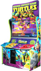 Teenage Mutant Ninja Turtles Video Arcade Game / TMNT From Raw Thrills